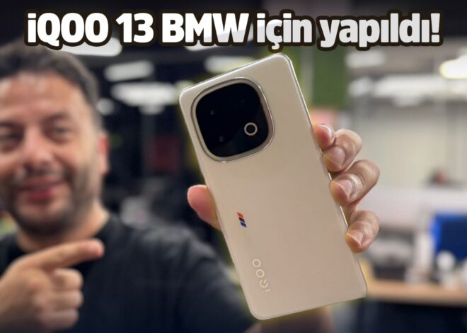 iQOO 13 kutu açılımı! (BMW için özel telefon!)